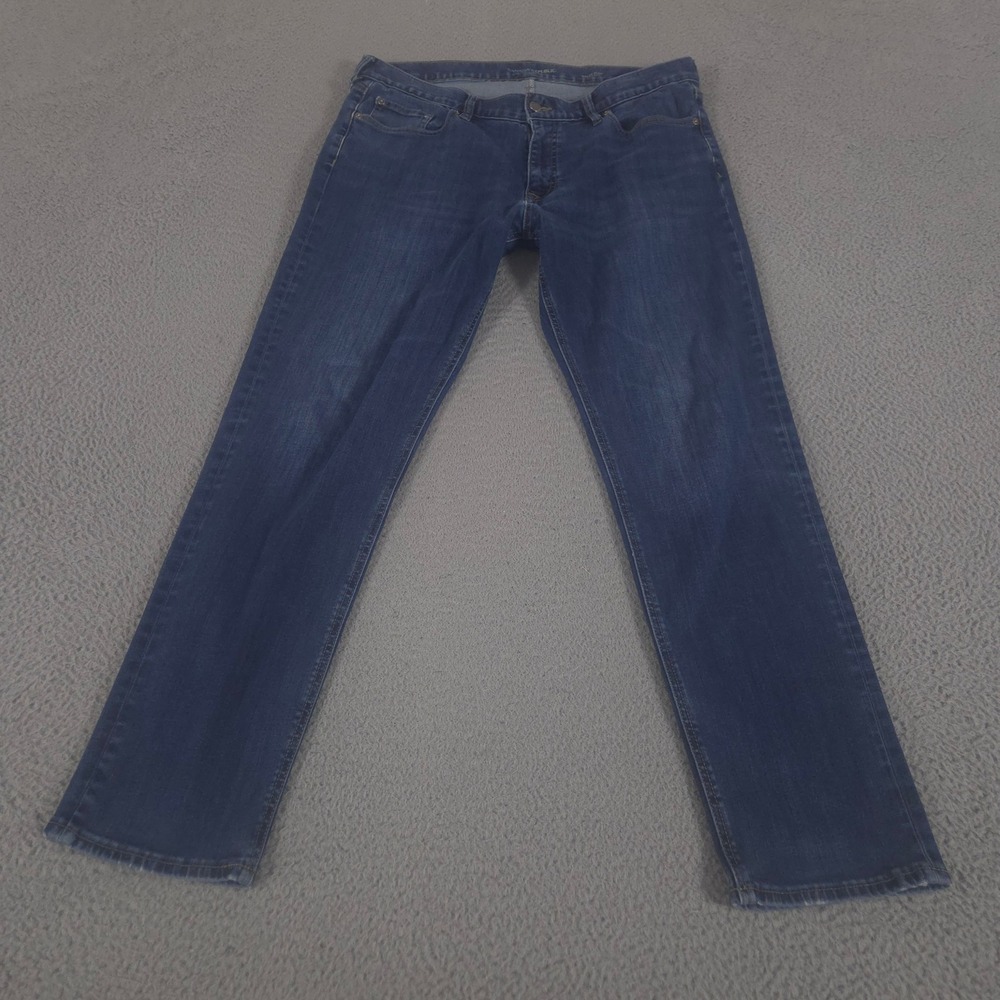 Banana‎ Republic Jeans Mens 36x32 Blue Traveler Slim Fit Stretch Denim Pants